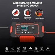 Carregador Inteligente 12V com Display Digital e Reparo por Pulsos - Revitalize sua Bateria! - imagem 5