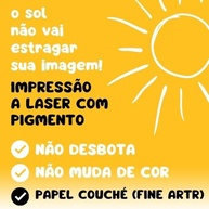 Quadro Personalizado com Sua Foto - Arte Personalizada 28x20cm com Fita Adesiva - imagem 5