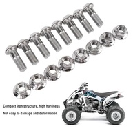 Kit 16 Porcas e Parafusos Roda Dentada Traseira Aramox M10x35mm - Alta Resistência para Sua Moto - imagem 3