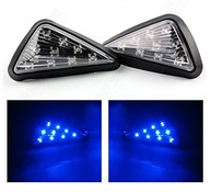 Pisca-Pisca LED TASWK Triângulo Azul TSKMTL01 - Segurança e Estilo para Sua Moto - imagem 2