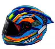 Capacete GTRACING FW3 Bolt com Óculos Interno - Segurança e Estilo para Sua Pilotagem - imagem 1