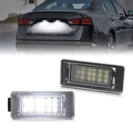 Ilumine Sua Placa: Kit 2 Lâmpadas LED Branca Pura 6000K para Nissan Altima, Sentra, Rogue e Versa - imagem 2