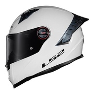 Capacete LS2 FF358 Pro Monocolor Branco Brilhante - Segurança e Estilo para Sua Pilotagem - imagem 2