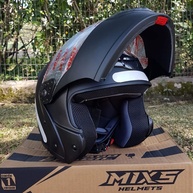 Capacete Mixs Gladiator Preto Fosco: Estilo Robocop e Segurança para Sua Moto! - imagem 1