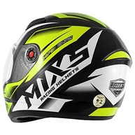Capacete Moto Fechado Mixs Fokker Storm 56 Amarelo: Segurança e Estilo para Sua Jornada - imagem 5