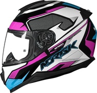 Capacete Feminino Norisk Razor Speedmax Rosa Azul: Estilo e Segurança para Sua Moto - imagem 5