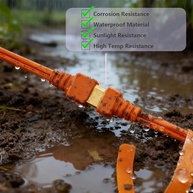 Cabo Extensor XT60 12AWG 3m: Potencialize Sua Estação de Energia Solar com Conexão Segura! - imagem 3