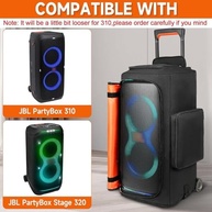 Capa Protetora Premium para JBL PartyBox 320/310: Leve sua Música com Segurança e Estilo - imagem 3