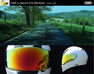 Viseira Shoei CWR-1 Spectra Fire Laranja: Estilo e Visibilidade para Sua Pilotagem - imagem 3