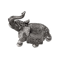 Elefante Decorativo Raj em Polirresina - Sorte e Elegância para sua Casa - imagem 5