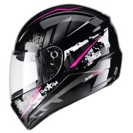 Capacete Fly F-9 HG City Preto/Rosa - Segurança e Estilo para Sua Moto - imagem 4