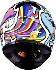 Capacete Feminino LS2 FF358 Bubble Rosa: Segurança e Estilo para Sua Pilotagem! - imagem 3
