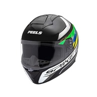 Capacete Moto Fechado Peels Spike II ATW Preto/BRA - Segurança e Estilo para Sua Pilotagem - imagem 3
