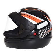 Capacete San Marino Diablo Preto/Laranja: Segurança e Estilo para Sua Pilotagem - imagem 1