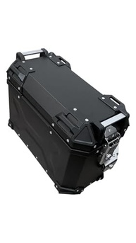 Bau Lateral Para Motos 36L Alumínio Preto (Par) - Segurança e Estilo na Sua Jornada - imagem 4