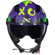 Capacete Norisk Orion SV Shine Mattte Roxo/Azul: Estilo e Segurança para Sua Pilotagem - imagem 4