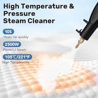 Limpador a Vapor Portátil SHGYMY 1500ml: Limpeza Profunda e Poderosa para Sua Casa e Carro - imagem 4