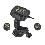 Detector de Pressão de Pneus Domary LCD: Segurança e Carga Rápida para Sua Moto - imagem 1