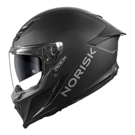 Capacete Norisk Rock Monocolor Preto Fosco - Segurança e Estilo para Sua Pilotagem - imagem 1