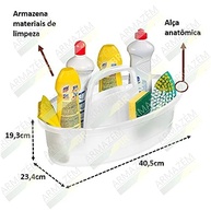 Kit Balde 14L com Rodo e Balaios Sanremo - Organize sua Limpeza com Estilo - imagem 5