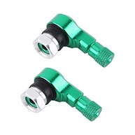 Tampas de Válvula 90° Liga de Alumínio Verde - Segurança e Praticidade para Sua Moto - imagem 4
