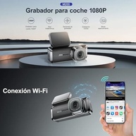 Dash Cam M200: Sua Câmera Automotiva FHD 1080P com WiFi para Segurança Total - imagem 4