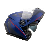 Capacete Robocop Peels TR1 Control Azul: Segurança e Estilo para Sua Moto - imagem 1