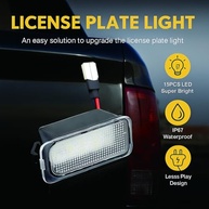 Ilumine Sua Placa com LED: Kit Premium para Ford Tourneo, Transit, Connect, Courier e Jaguar XJ/XF (2008-2015) - imagem 4