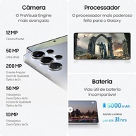 Celular Samsung Galaxy S25 Ultra 5G 1TB: Revolucione Sua Experiência com IA e Câmera de 200MP! - imagem 5