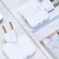 Kit 2 Adaptadores de Tomada Articulado Flexível 3 Saídas 10A - Organize e Amplie suas Conexões! - imagem 5