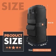 LEFOR·Z Capa Premium para JBL PartyBox 710: Proteção e Portabilidade para Suas Festas - imagem 3