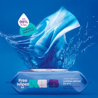 Free Wipes: Lenços Umedecidos Nº2 – Limpeza Suave - imagem 2