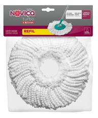 Refil de Mop Turbo Microfibra Noviça Bettanin - Limpeza Profunda e Suave - imagem 1