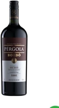 VINHO TINTO SUAVE BORDO PERGOLA 1 LT - imagem 1