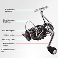Molinete Joyfox GX7000: Potência e Suavidade! - imagem 2