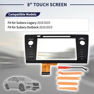 Tela Touchscreen Digitalizador 20.3cm para Subaru Legacy Outback 2018-2019 - Versão Telefone - imagem 3