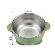 PandaEar Tigelas de Sucção Aço Inox 3 Unidades - Antiderrapantes e Sem Bagunça para Bebês - imagem 4