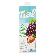 Suco Tial Nectar Uva Morango: Sabor e Leveza! - imagem 1