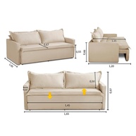 Sofá Retrátil e Reclinável 1,65m Kiara Suede - imagem 2