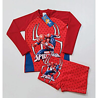 Sunga Blusa Infantil UV50+ Homem Aranha: Proteção Solar e Estilo para Crianças - imagem 1