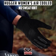 Luvas masculinas "resfriadas a ar", de tricô sem suor, extremamente confortáveis, para a polícia e motocicletas, Preto, Large - imagem 4
