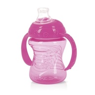 Copo de Treinamento Nuby com Alça e Super Bico de Silicone Rosa - Ideal para Transição do Leite Materno - imagem 4