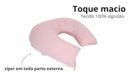 Almofada de Amamentação Rosê Super Firme - Conforto e Praticidade para Mães Modernas - imagem 5