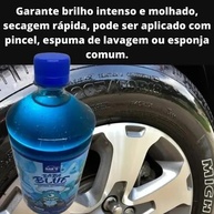 Pneu Pretinho Blue Super Concentrado: Brilho Intenso e Proteção Duradoura para Seu Carro - imagem 5