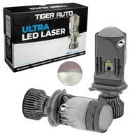 Kit Lâmpada H4 Ultra LED Laser Mini Projetor Canhão: Super Foco Tiger para Seu Veículo - imagem 2