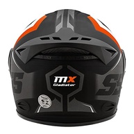 Capacete Mixs Gladiator Super Speed Fosco Cinza/Laranja - Segurança e Estilo para Você! - imagem 3