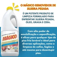 Removedor Mágico de Ceras e Gorduras 2L - Limpeza Profunda para Pisos e Superfícies - imagem 4