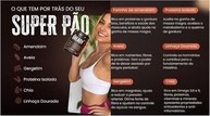 Bready Superfood Pão Proteico Sem Glúten Sabor Paprica 400g - imagem 2