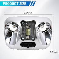 Kit Lâmpada de Teto LED + Tampa para Ford Ranger (1993-2004) - Iluminação Interior Superior - imagem 3