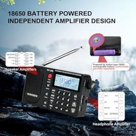 Rádio Portátil QODOSEN DX-286: Recepção Superior com Chip Automotivo TEF6686 - imagem 4